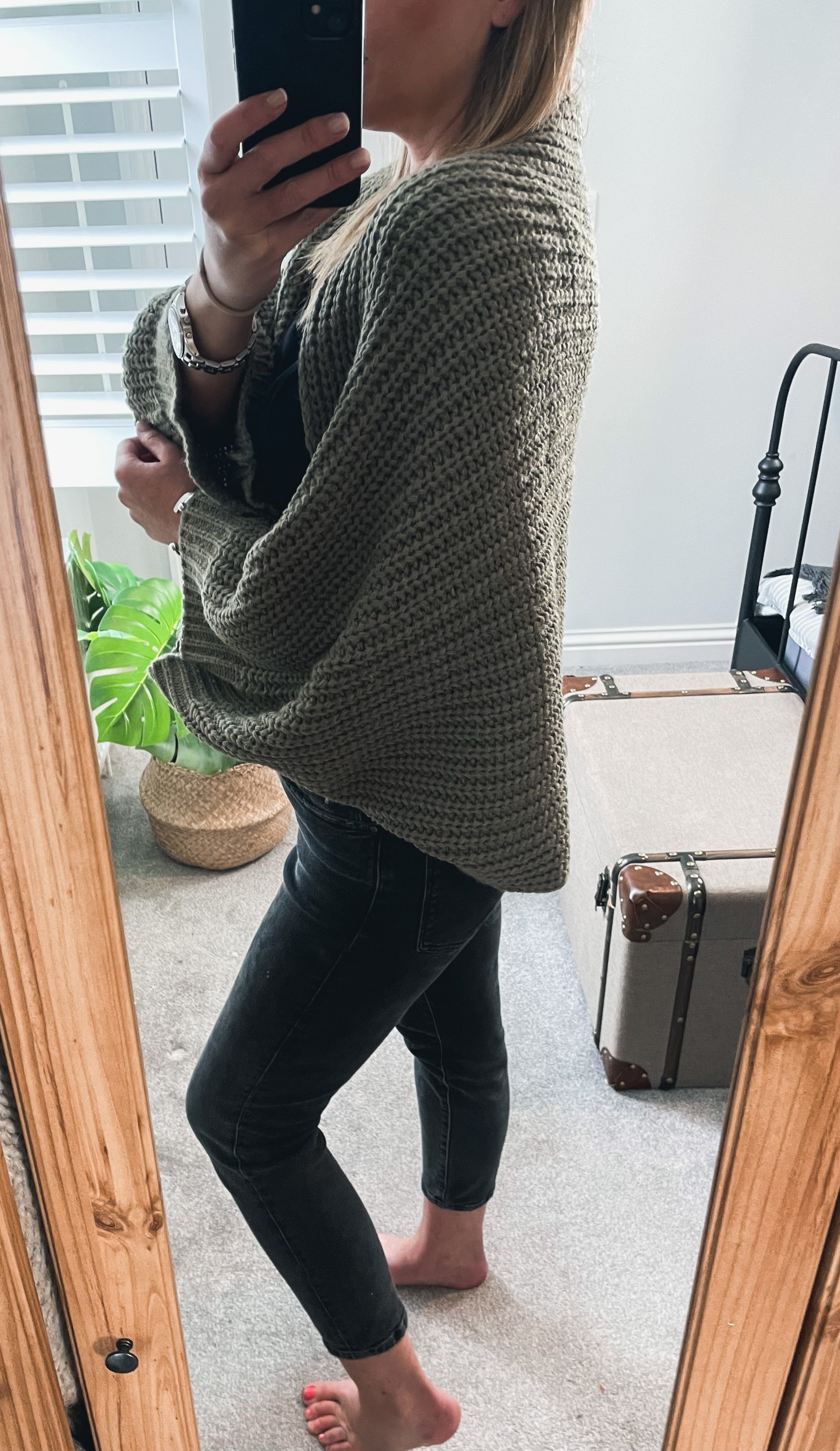 Knitted Batwing Cardigan - MORE COLOURS